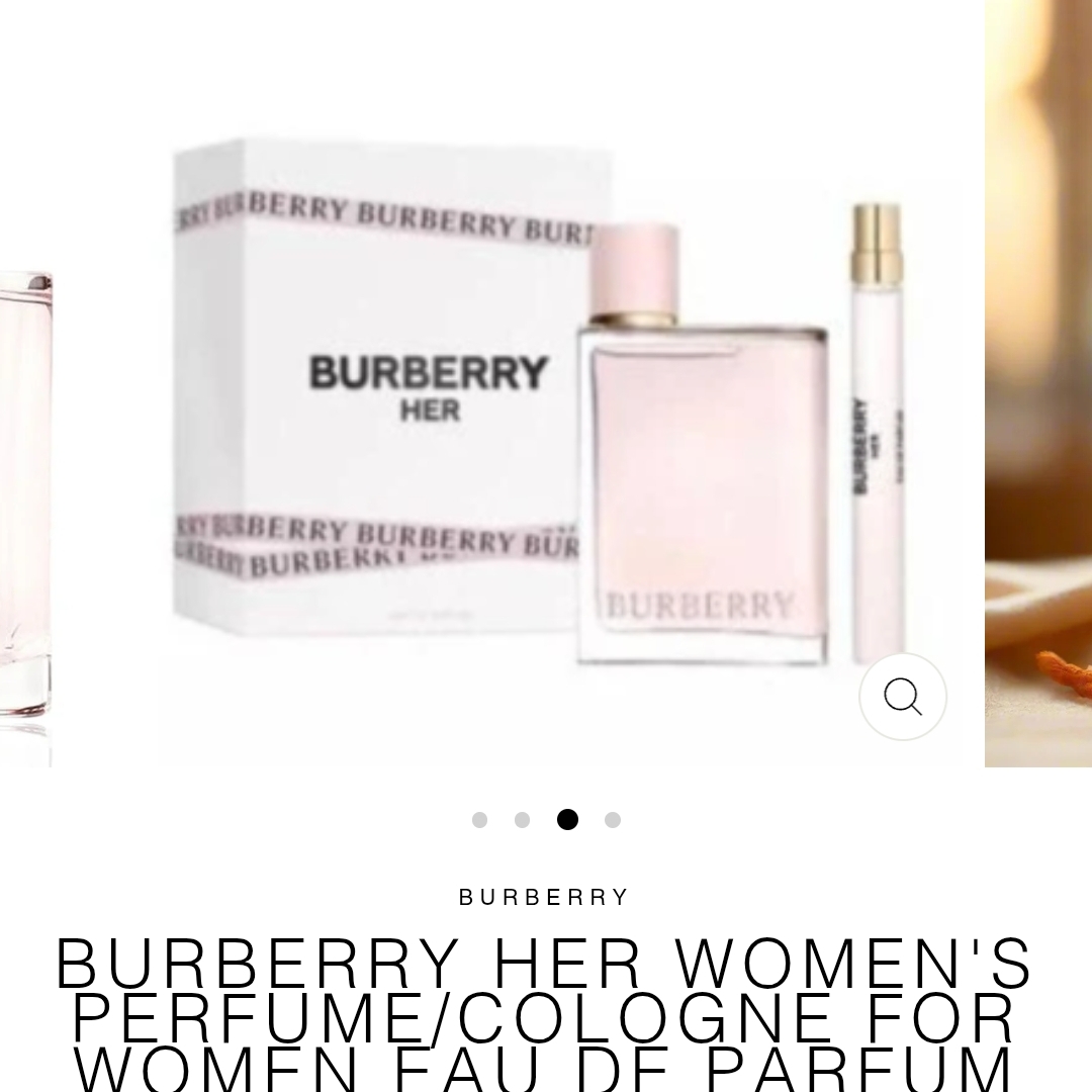 Burberry Her Women's Perfume/Cologne For Women Eau De Parfum 1.6 Oz / 3.3 Oz